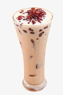 优选高清红豆奶茶素材，免费下载千库网大片